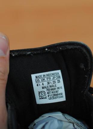 Черные кроссовки, кеды с металлическим носком adidas superstar, 36 размер. оригинал3 фото