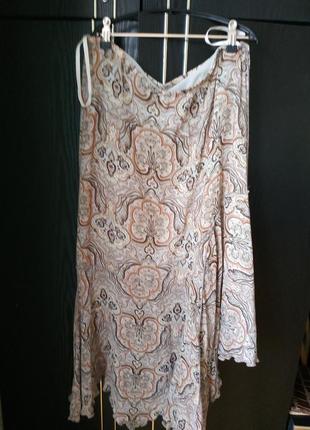 Шелковая юбка париж2 фото