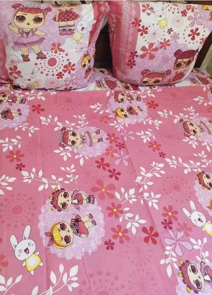 Комплект постілі для дівчинка з лолами