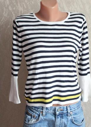 Кофта в полоску манго размер с 36 34 mango 8