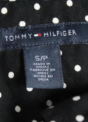 Рубашка в горох tommy hilfiger 34 размер хс3 фото