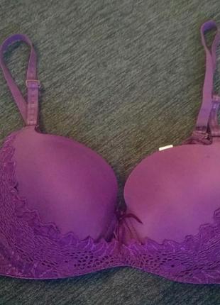 Бюстгальтер фіолетовий з паралоном