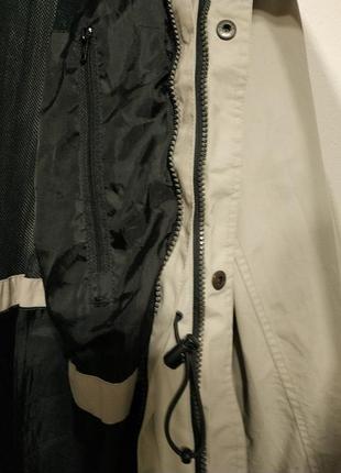 Xxl xl 54 52 сост нов unique куртка ветровка мужская бежевая zxc