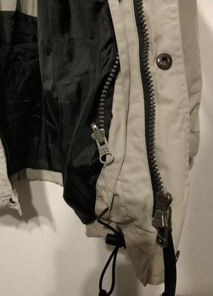 Xxl xl 54 52 сост нов unique куртка ветровка мужская бежевая zxc5 фото