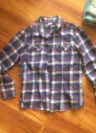 Стильные рубашки р.140-146 см