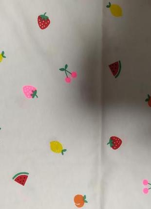 Яркая летняя футболка h&m ягодки девочкам 6-8 и 8-10 лет6 фото