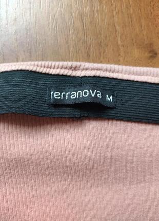 Розовая юбка карандаш со стразами terranova5 фото