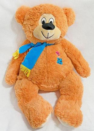 Мягкая игрушка zolushka медведь косолапый средний 67см коричневый (zl2852)