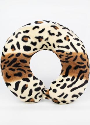М'яка іграшка kidsqo подушка для подорожей леопард (kd670)