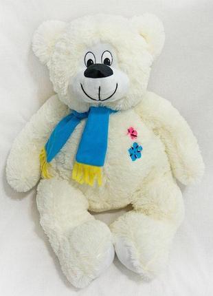 М'яка іграшка zolushka ведмідь клишоногий середній 67см молочний (zl2853)