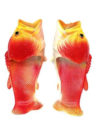 Пляжні капці у формі риби червоні р-р 36/37 — 45