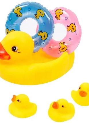 Іграшка для води lindo р 261 каченя-рятувальник жовта (4890210002613)