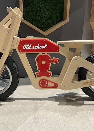 Мотобег (олд скул) красный