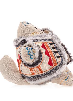 Сувенір ванільний ароматизований "кіт у вишитому кожушку " ручної роботи, handmade милий декор