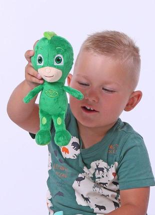 М'яка іграшка weber toys pjmasks грег гекко 23см (wt126)4 фото