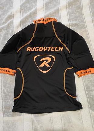 Футболка з захистом для воротаря. заняття футболом регбі rugbytech розмір м