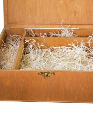 Дерев'яна коробка 35*37 см з ручним розписом, handmade коробка для подарунків в етнічному стилі2 фото
