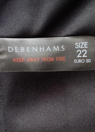 Коллекционное брендовое платье, debenhams, р. 22/5xl7 фото