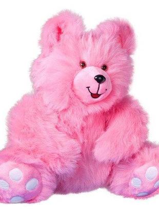 М'яка іграшка zolushka ведмідь ласун 63см рожевий (zl0892)