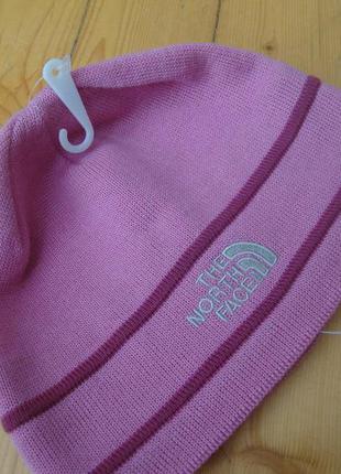 Шапка the north face pink оригинал размер s-m