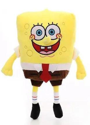 Мягкая игрушка спанч боб, плюшевая мягкая игрушка губка боб 70см. sponge bob square pants