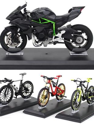 Підставка пластикова для моделі мотоцикла масштаб 1:12 і велосипеда масштаб 1:10