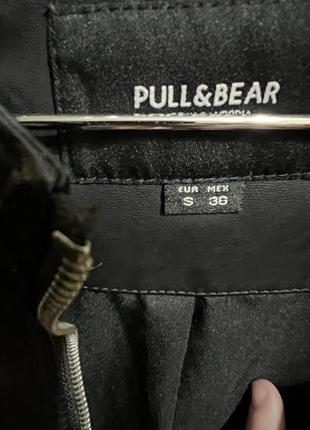 Шкіряна куртка pull and bear6 фото