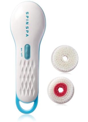 Массажная чистящая щетка для лица spin spa cleansing facial brush