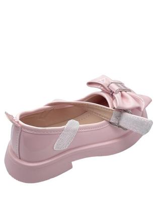 Туфли для девочек fashion x607-112/28 розовый 28 размер3 фото