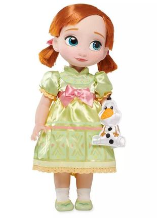 Уцінка! лялька анна аніматор дісней, оригінал, disney animators' collection anna doll