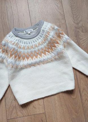 В'язаний теплий светр джемпер пуловер вязаный теплый свитер джемпер пуловер 122 см2 фото