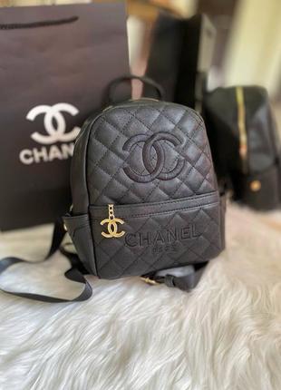 Классный рюкзак chanel рюкзак Черный