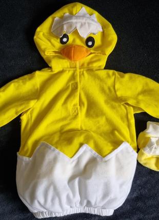 Костюм циплівка на 6-9 міс.