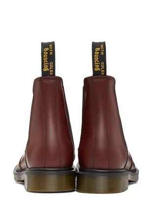 All originals ботинки dr. martens 11853600 2976 pw cherry red smooth chelsea boots розмір 43, 44 .3 фото