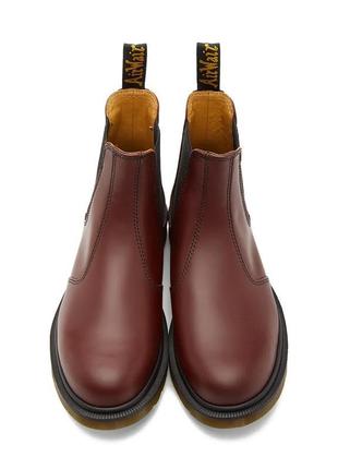 All originals ботинки dr. martens 11853600 2976 pw cherry red smooth chelsea boots розмір 43, 44 .4 фото