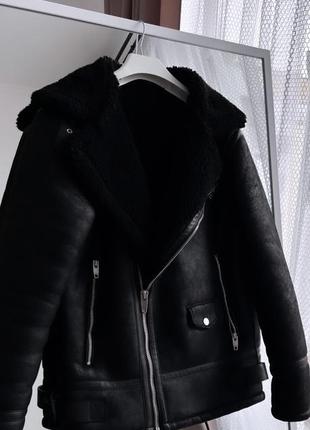 Дубленка zara оригинал овчина