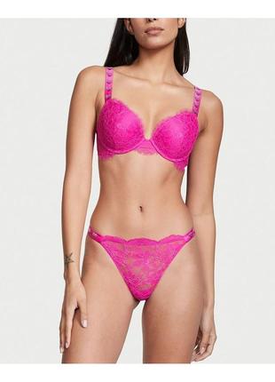 Распродажа! трусики с камнями виктория сикрет оригинал victoria's secret трусы