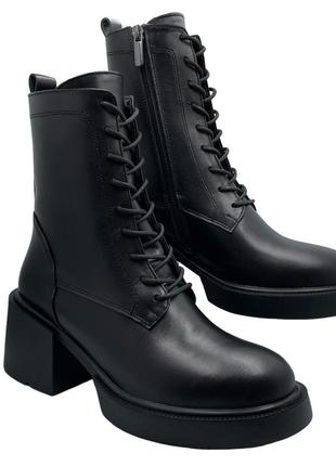Демісезонні черевики жіночі arcoboletto 312-312ar/38 чорні 38 розмір4 фото