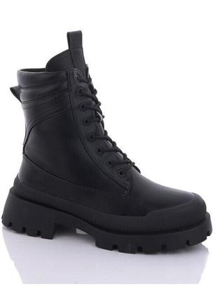 Зимние ботинки женские girnaive y33698/37 черный 37 размер