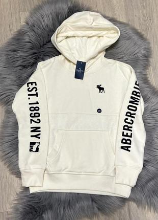 Флісова худі abercrombie&fitch