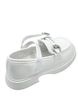 Туфлі для дівчаток jong golf b11114-7/32 білі 32 розмір4 фото