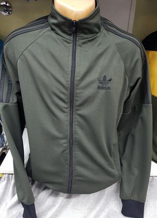 Спортивний костюм adidas трикотаж весна літо хакі олімпійка і штани