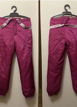 Лыжные брюки для подростка полукомбенизон lindex размер 14 лет, рост 164 см7 фото