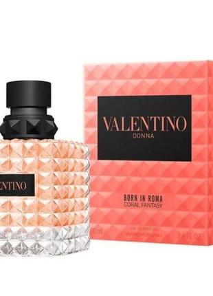 Valentino
born in roma donna coral fantasy