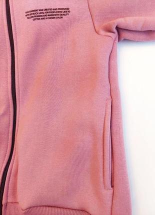Костюм для девочек katlen 2215-08/116 розовый 116 см размер5 фото
