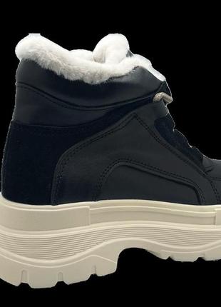 Зимние ботинки женские alex benz n7-0606/39 черный 39 размер3 фото