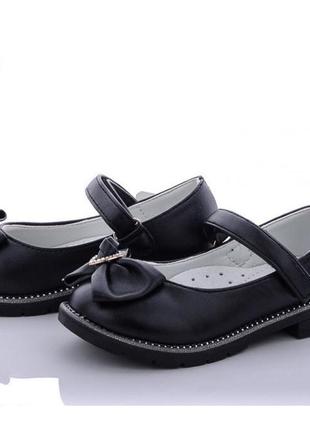 Туфлі для дівчаток bbt kids p59771/26 чорні 26 розмір