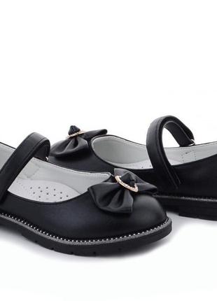 Туфлі для дівчаток bbt kids p59771/28 чорні 28 розмір