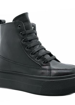 Демісезонні черевики для дівчаток jordan 61157m/35 чорні 35 розмір