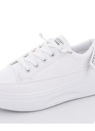 Кроссовки женские qq-shoes a88-98/41 белый 41 размер